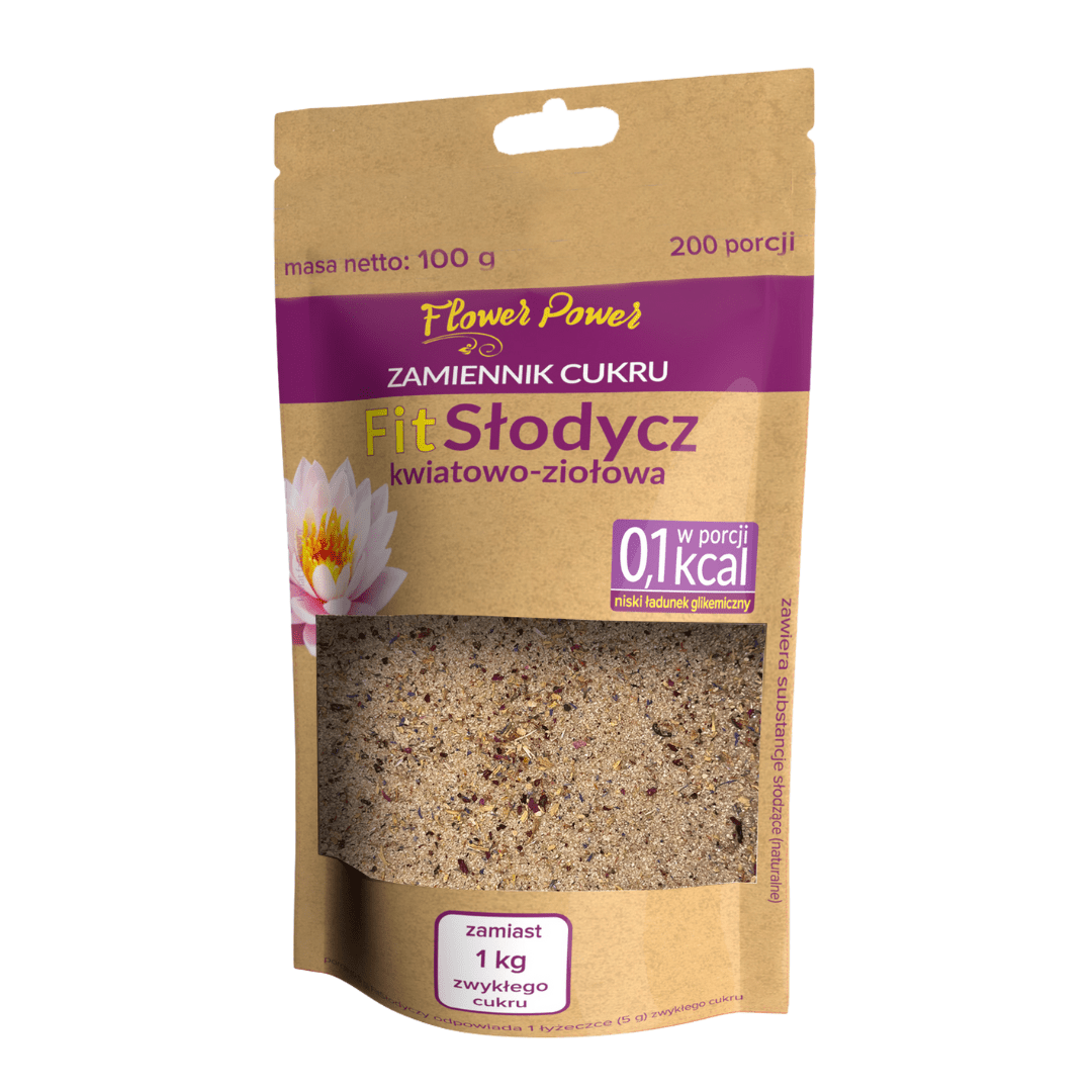 fit cukier fitslodycz 100g kwiatowo ziolowy 100 g saszetka